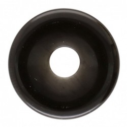 Donut Pequeño de Obsidiana Natural - Piedras Preciosas - Decoración Hogar - Regalo Original