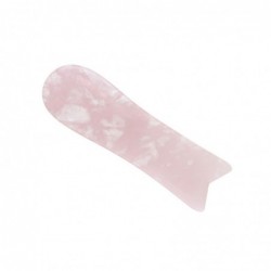 Masajeador Gua Sha de Cuarzo Rosa para una piel radiante y joven