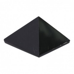 Pirámide de Obsidiana 4x4cm | Piedra Natural | Cristal | Protección | Feng Shui