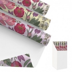 Papel de regalo floral