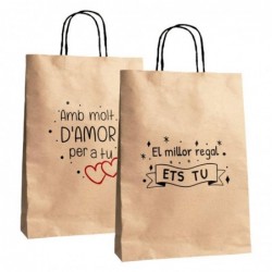 Bolsa Papel Mensaje x2...