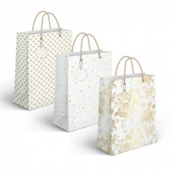 Bolsa Papel Oro x3 Modelos...