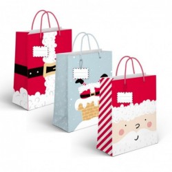 Bolsa Papel Navidad Papa...