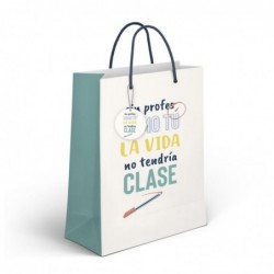 BOLSA PAPEL 23x18 cm PROFE:...