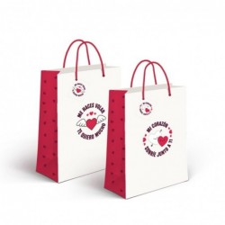 Bolsa Papel Resistente Amor...