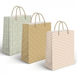 Bolsa Papel Basics x3...