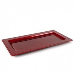 Bandeja Decorativa Roja...