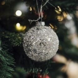 Bola Adorno Navidad Cristal...