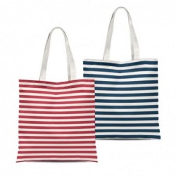 Bolsa Algodón Rayas x2...