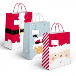 Bolsa Papel Navidad Papa...