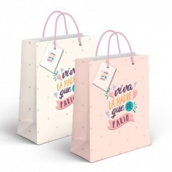 Bolsa Papel Mama x2 Modelos...