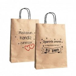 Bolsa Papel Mensaje x2...