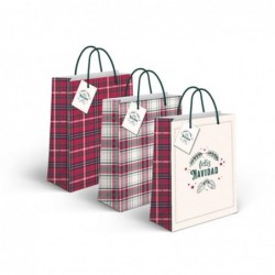 Bolsa Papel Navidad x3...