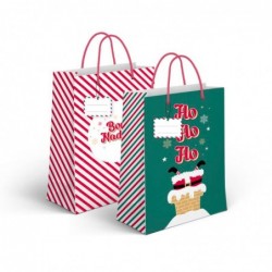 Bolsa Papel Navidad x2...