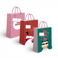Bolsa Papel Navidad x3...