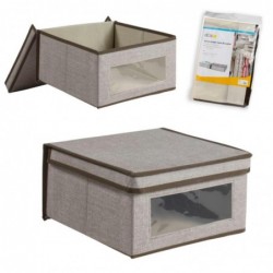 Caja con Tapa Abatible y...