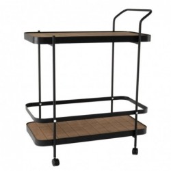 MESA CAMARERA MADERA NEGRA...
