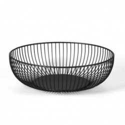 Frutero Metalico Negro 28cm...