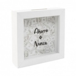 HUCHA DE MADERA 15x15x5cm...