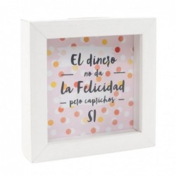 HUCHA DE MADERA Caprichos...