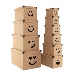 Juego de 10 Cajas Smile...