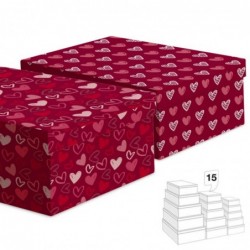 JUEGO 15 CAJAS PAPEL...