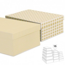 Juego 15 Cajas Cartón x2...