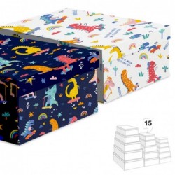 Juego 15 Cajas Carton...