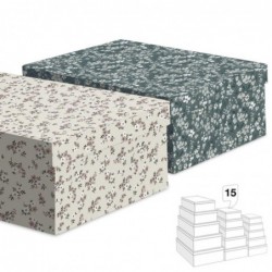 Juego 15 Cajas Flores...