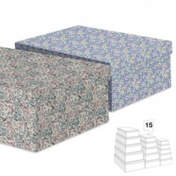 Juego 15 Cajas Carton...