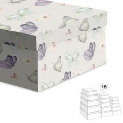 Juego 15 Cajas Crton...