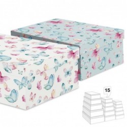 Juego 15 Cajas Carton...