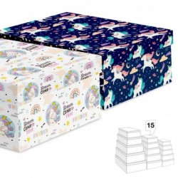 JUEGO 15 CAJAS Carton...