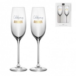 Juego 2 Copas Cristal 185ml...