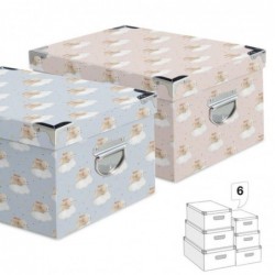 Juego 6 Cajas Carton x2...