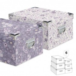 Juego 6 Cajas Carton x2...