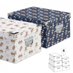 Juego 6 Cajas Carton x2...
