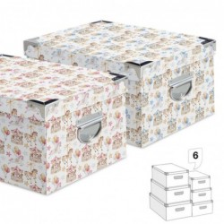 Juego 6 Cajas Carton x2...