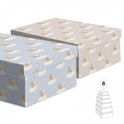 Juego 6 Cajas Carton x2...