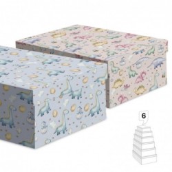 Juego 6 Cajas Carton x2...