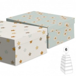 Juego 6 Cajas Carton x2...