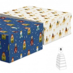 Juego 6 Cajas Carton x2...