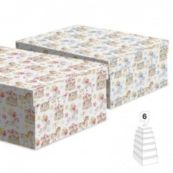 Juego 6 Cajas Carton x2...