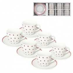 Juego Café Cerámica 6x90ml...