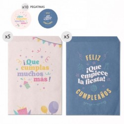 Juego de 10 Sobres Regalo...