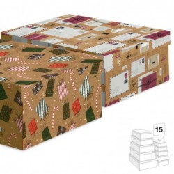 Juego 15 Cajas Navidad...
