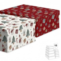 Juego de 15 Cajas Navidad...