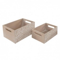 Juego 2 Cajas Hojas 20x13...