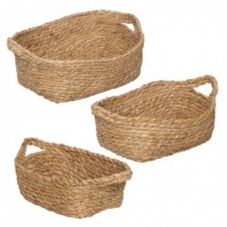 Set de 3 Cestas Ovales de...