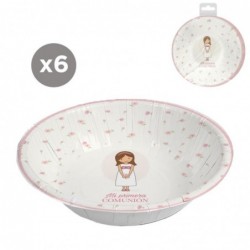 Set de 6 Bol Plato Hondo de...